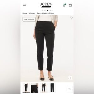 J crew pintuck sweatpant - size small